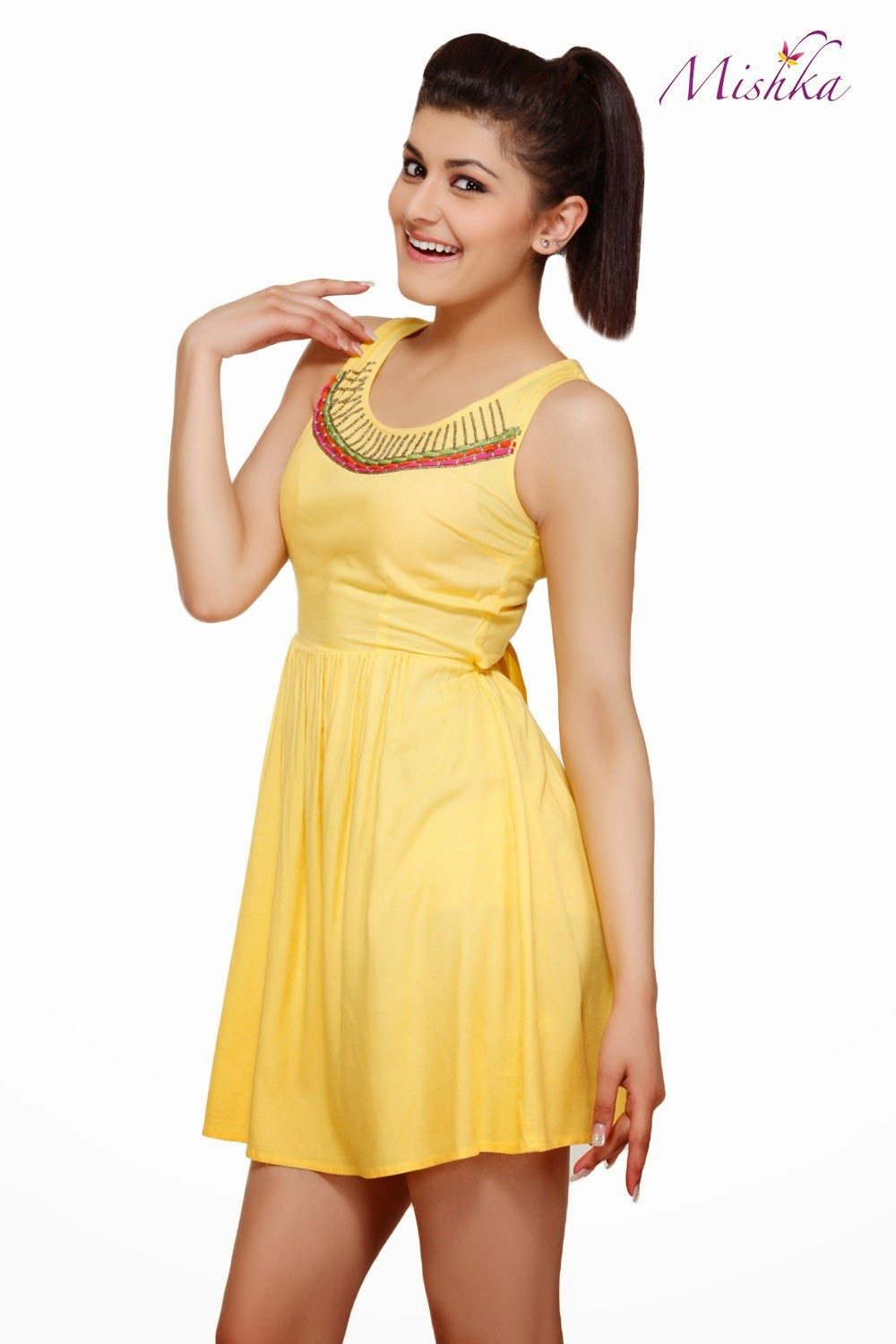 Yellow Party Dress