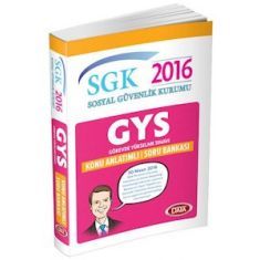 Data GYS SGK Sosyal Güvenlik Kurumu Konu Anlatımlı Soru Bankası (2016) Data GYS SGK Sosyal Güvenlik Kurumu Konu Anlatımlı Soru Bankası (2016)