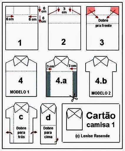 Escola Dominical Infantil: Dobradura: Camiseta