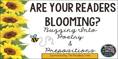 Honeybee mentor texts are the perfect way to interest primary grade students in poetry and using prepositional phrases in their writing!
