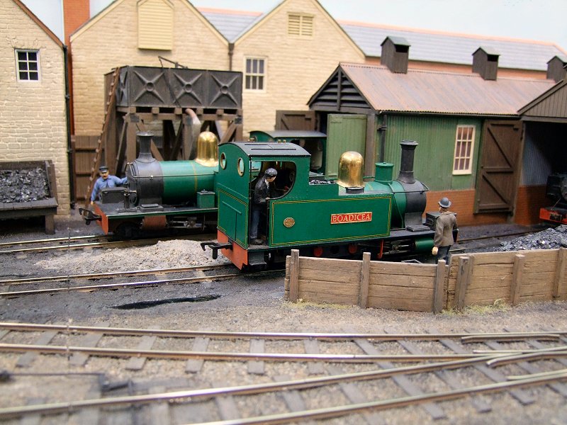 Mick's Roving Reporter Photo Collections 5 June 2010, Narrow Gauge at the Exeter Model Railway