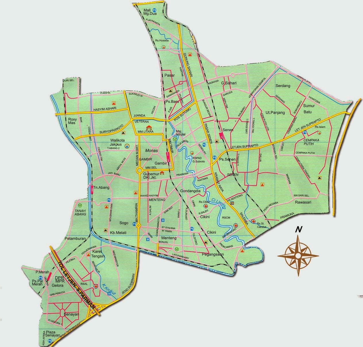 Kota Madya Jakarta Pusat - Anomali Jakarta
