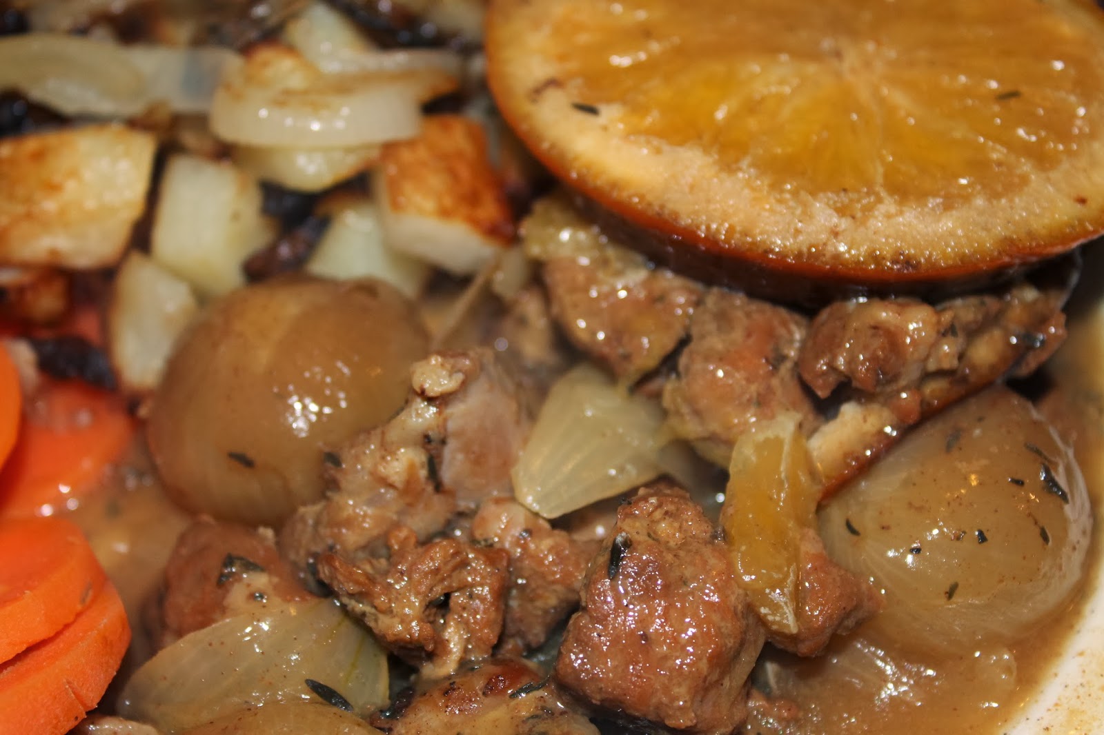 JibberJabberUK Slow cooker pork and orange casserole