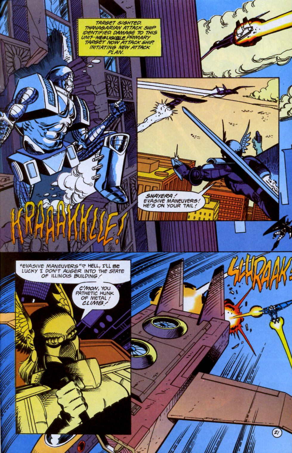 Read online Hawkworld (1990) comic -  Issue #18 - 22