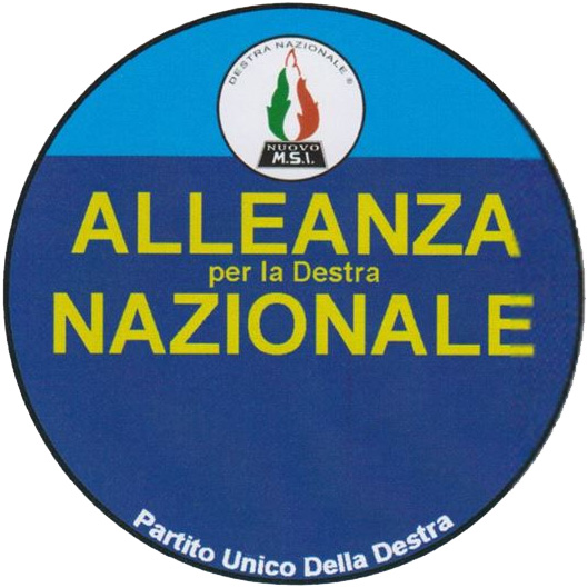 I simboli della discordia Alleanza per la destra nazionale, un