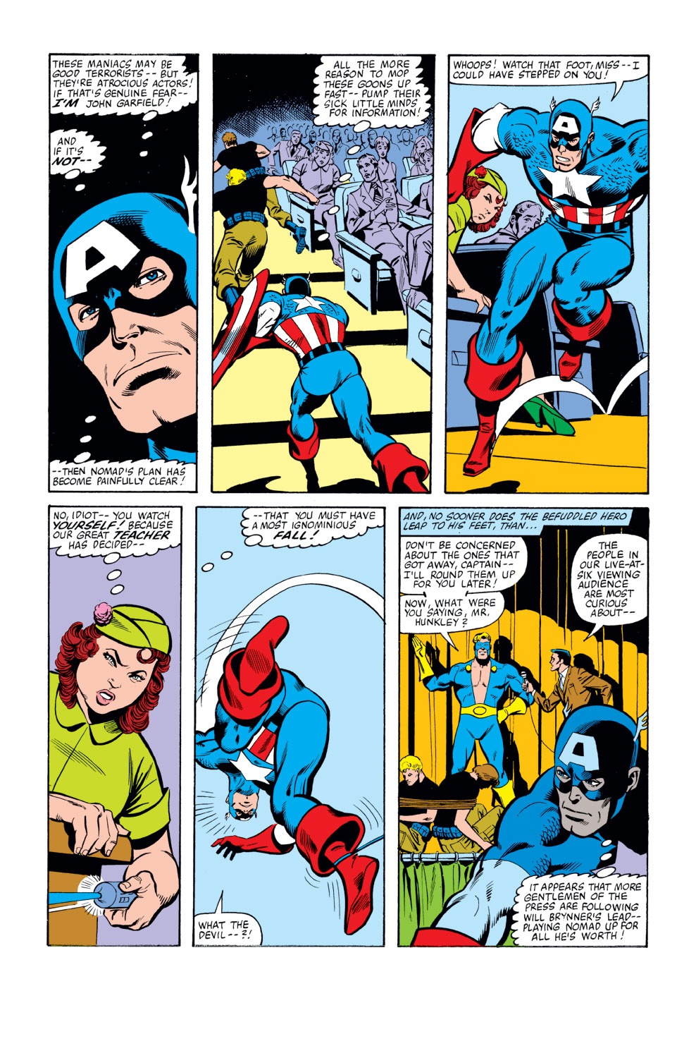 Read online Captain America (1968) comic -  Issue #262 - 12