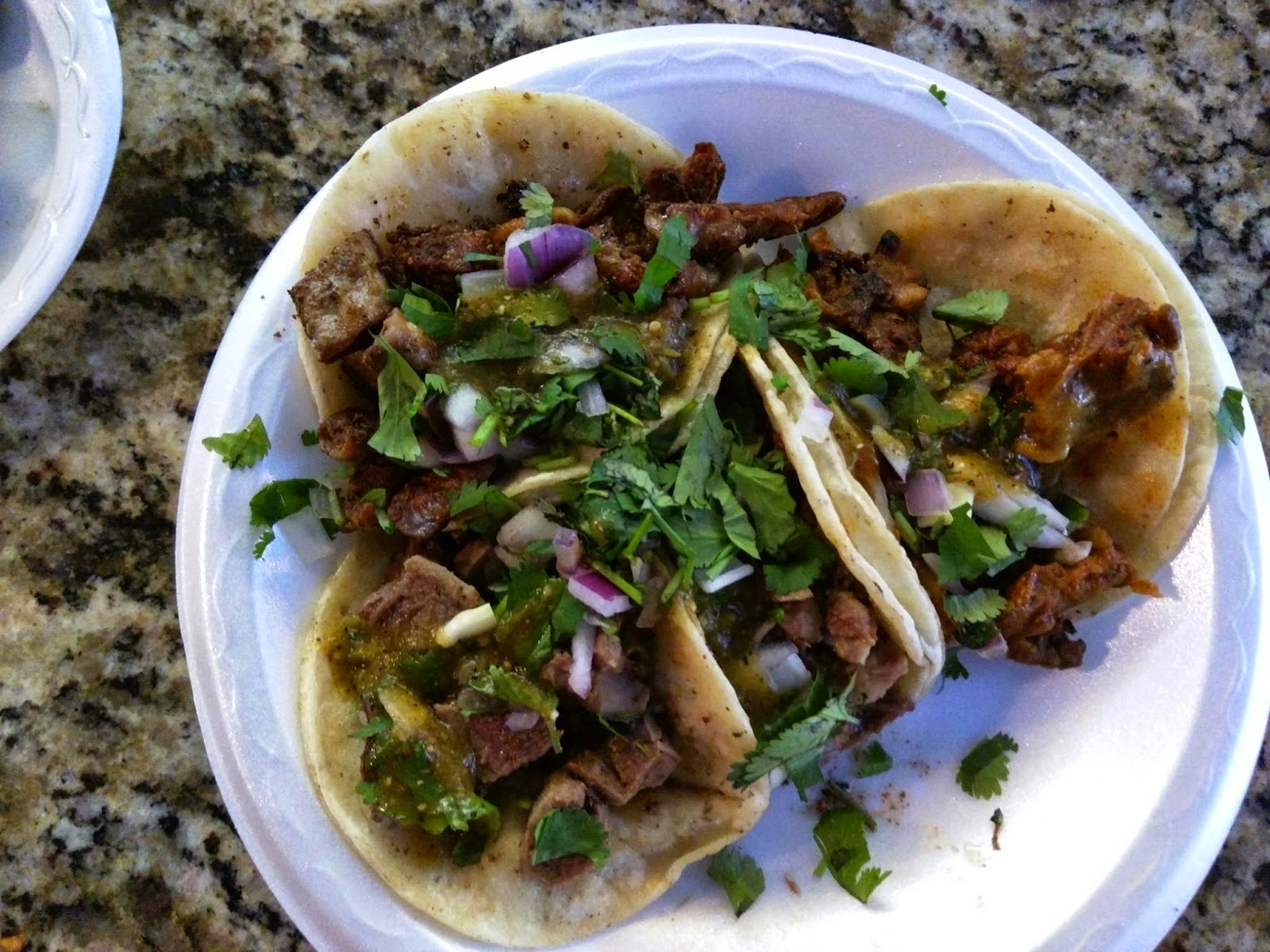 Order of the Taco San Marcos Mexican Grill, Sherman Oaks, CA