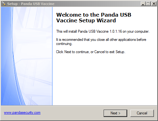 برنامج Panda USB Vaccine لحماية الكمبيوتر والفلاشة من الفايروسات