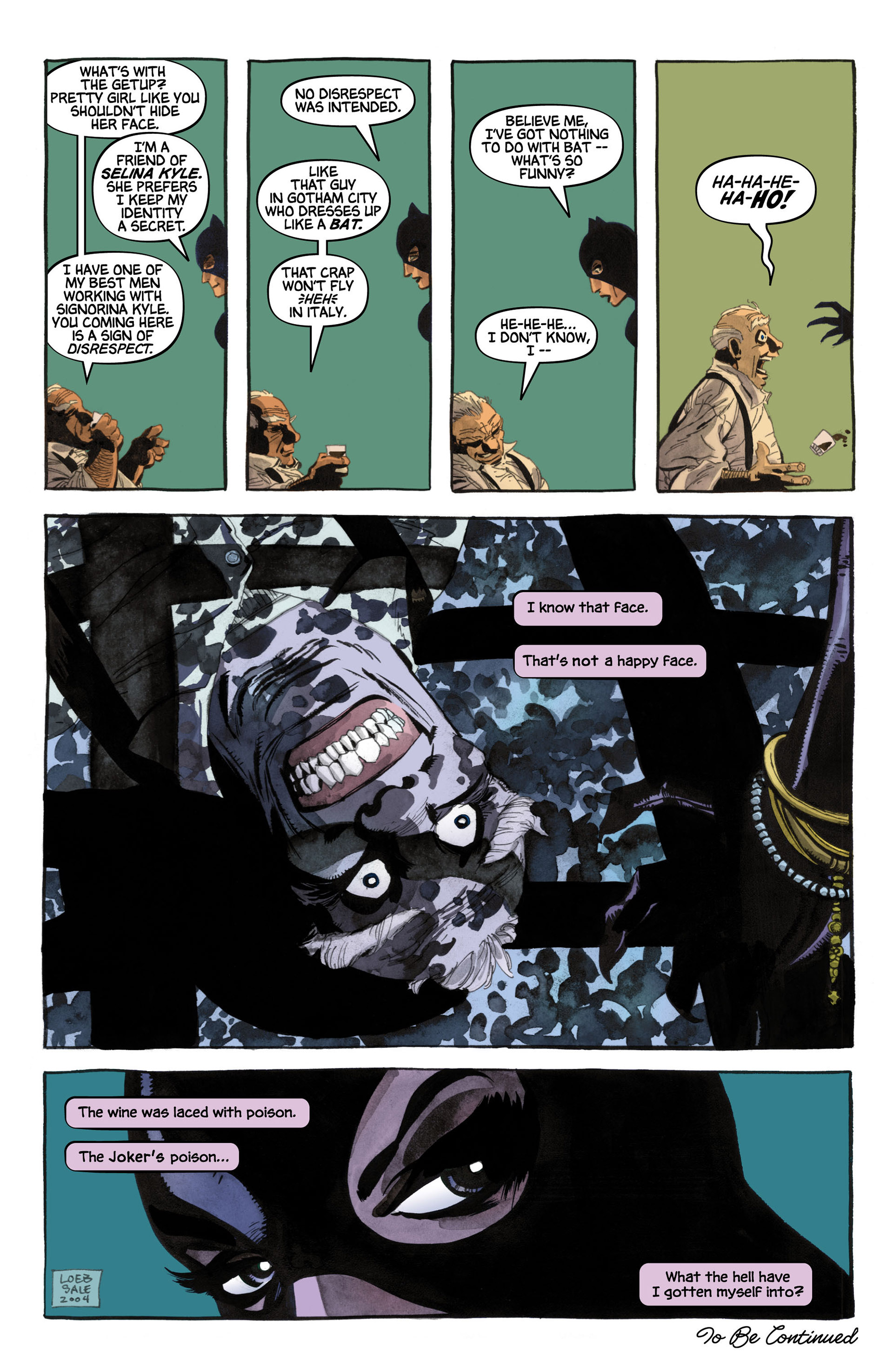 Catwoman: When in Rome 1 Page 21