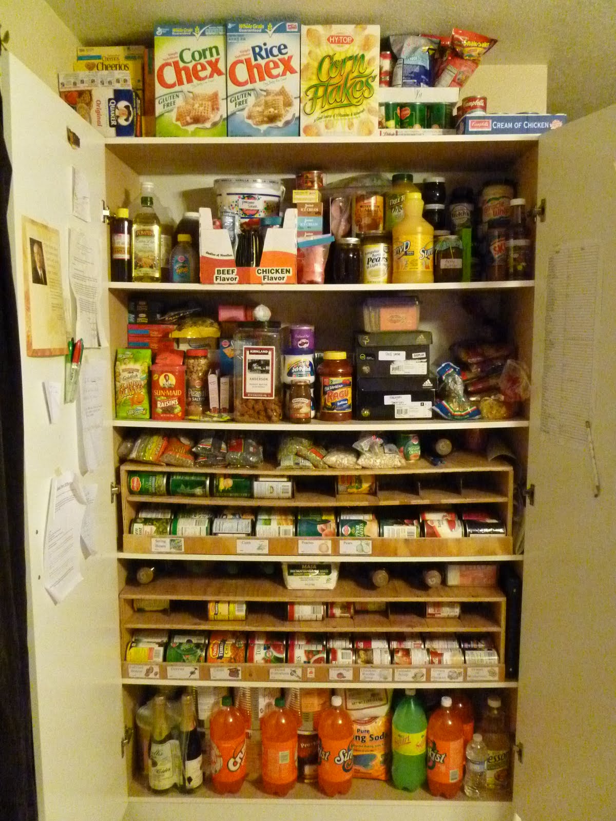Simply Frugal Lifestyle A Pantry (or food storage) is a Necessity!!