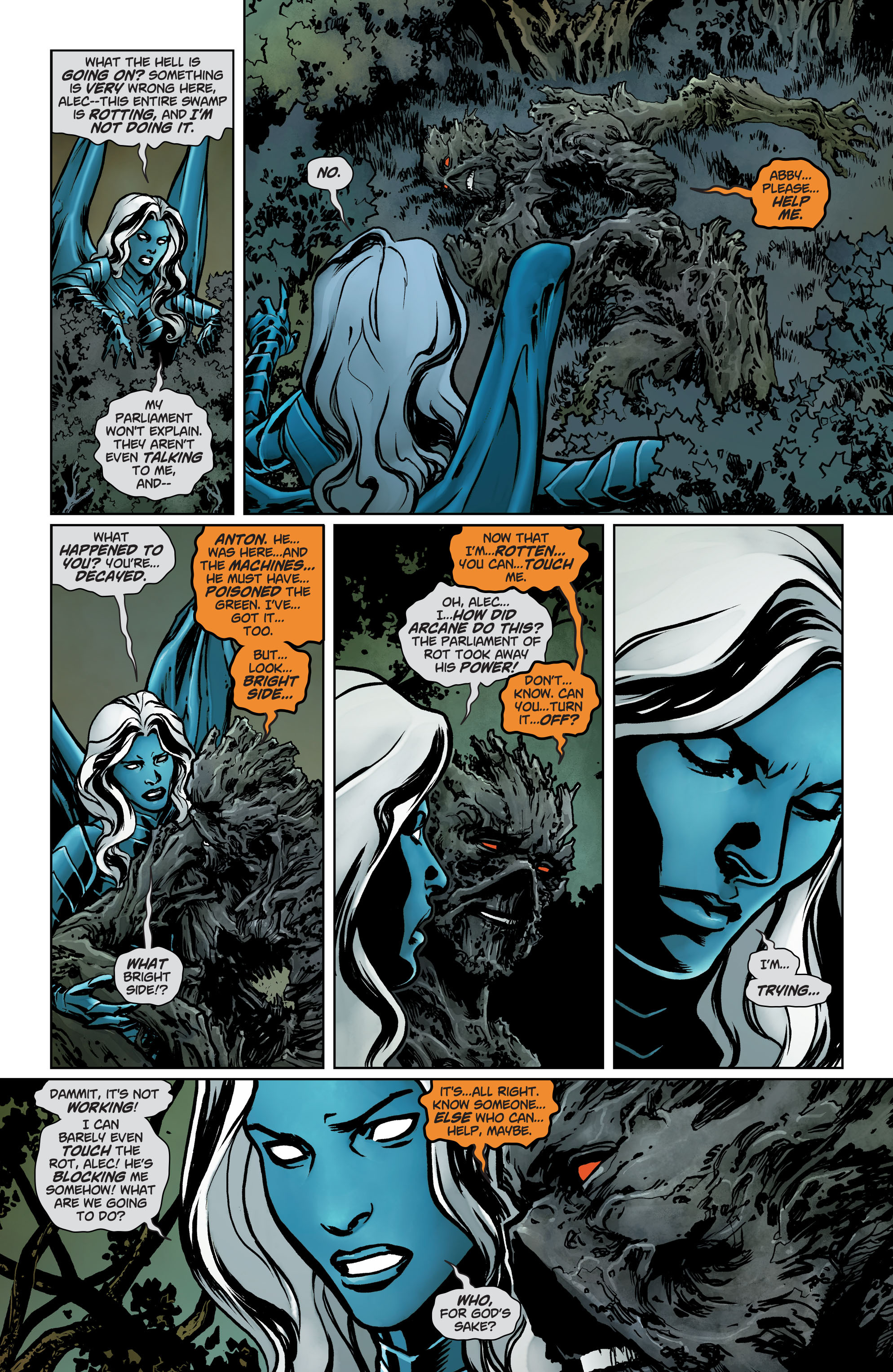 Read online Swamp Thing (2011) comic -  Issue #39 - 10