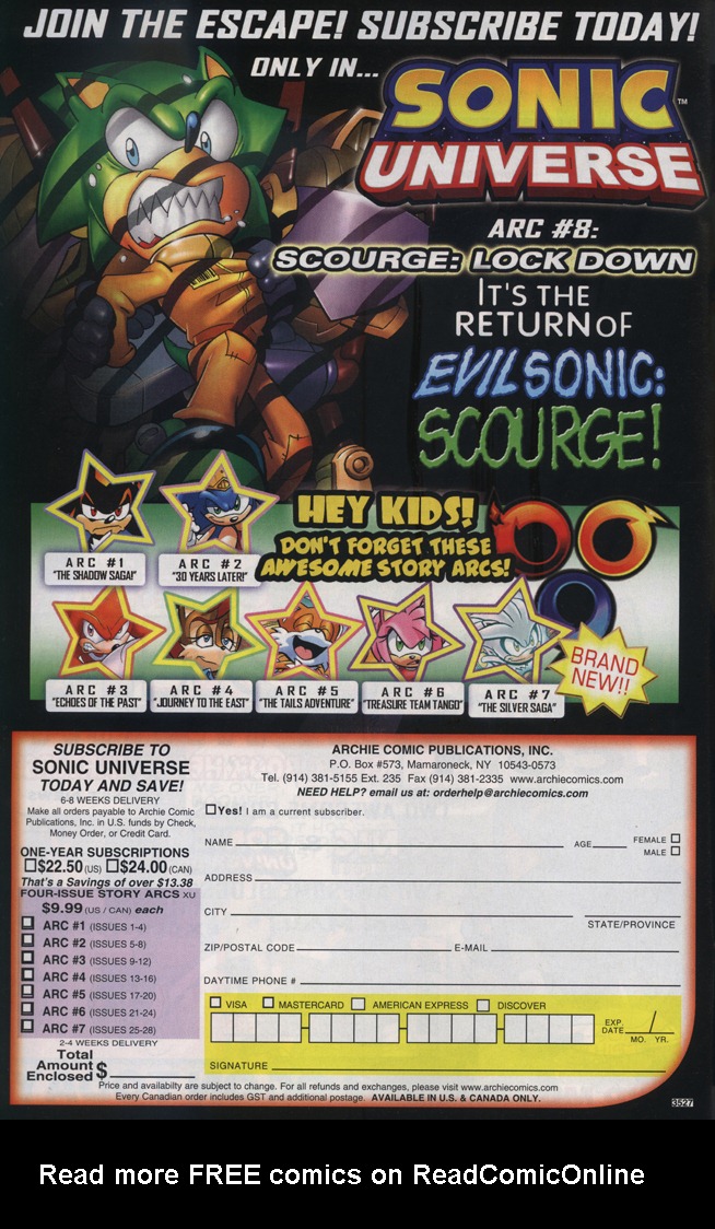Read online Sonic The Hedgehog comic -  Issue #226 - 26