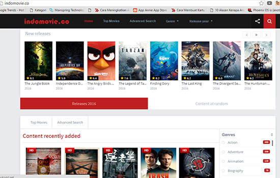 25 Situs Nonton Film Online Subtitle Indonesia Streaming Gratis Dan Terbaik