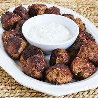 Turkey Meatballs with Romano Cheese and Herbs