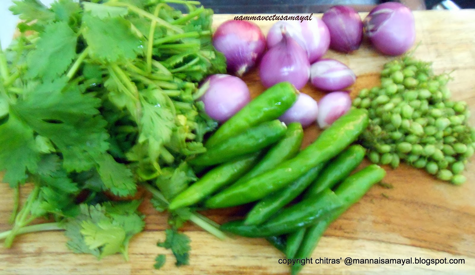 kalakkalsamayal Green Coriander Seeds Chutney