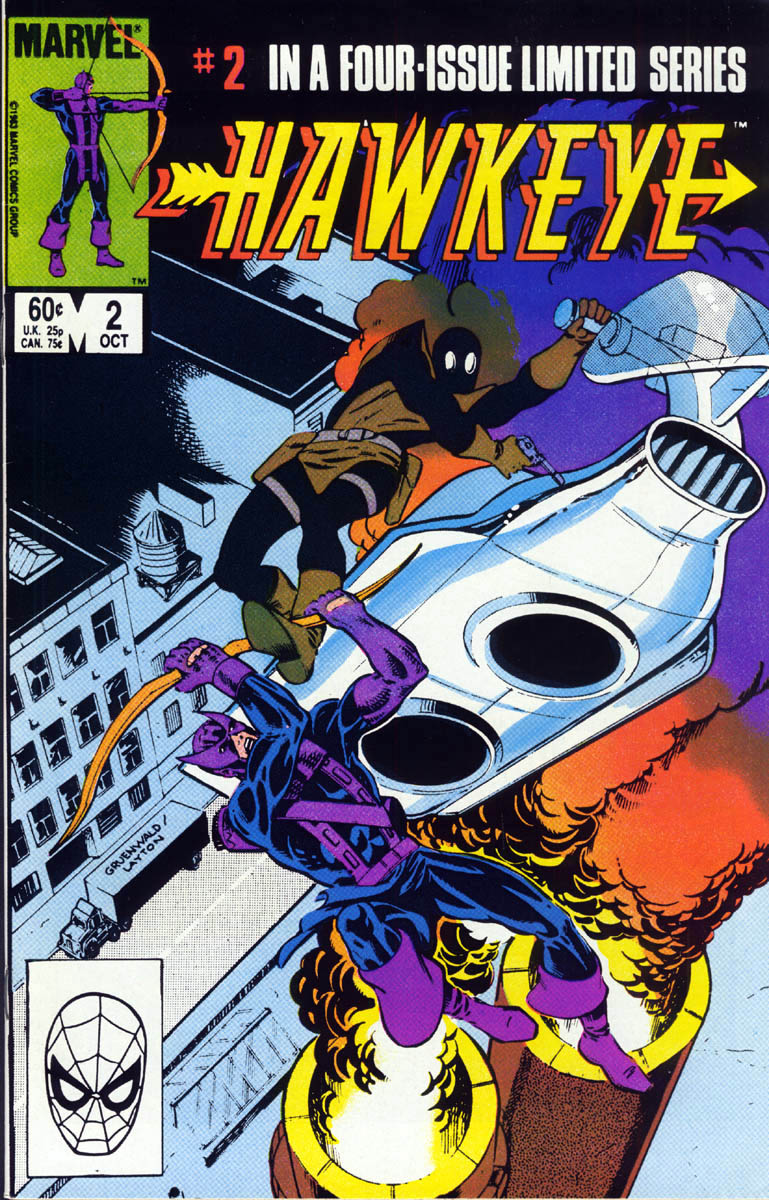 Read online Hawkeye (1983) comic -  Issue #2 - 1