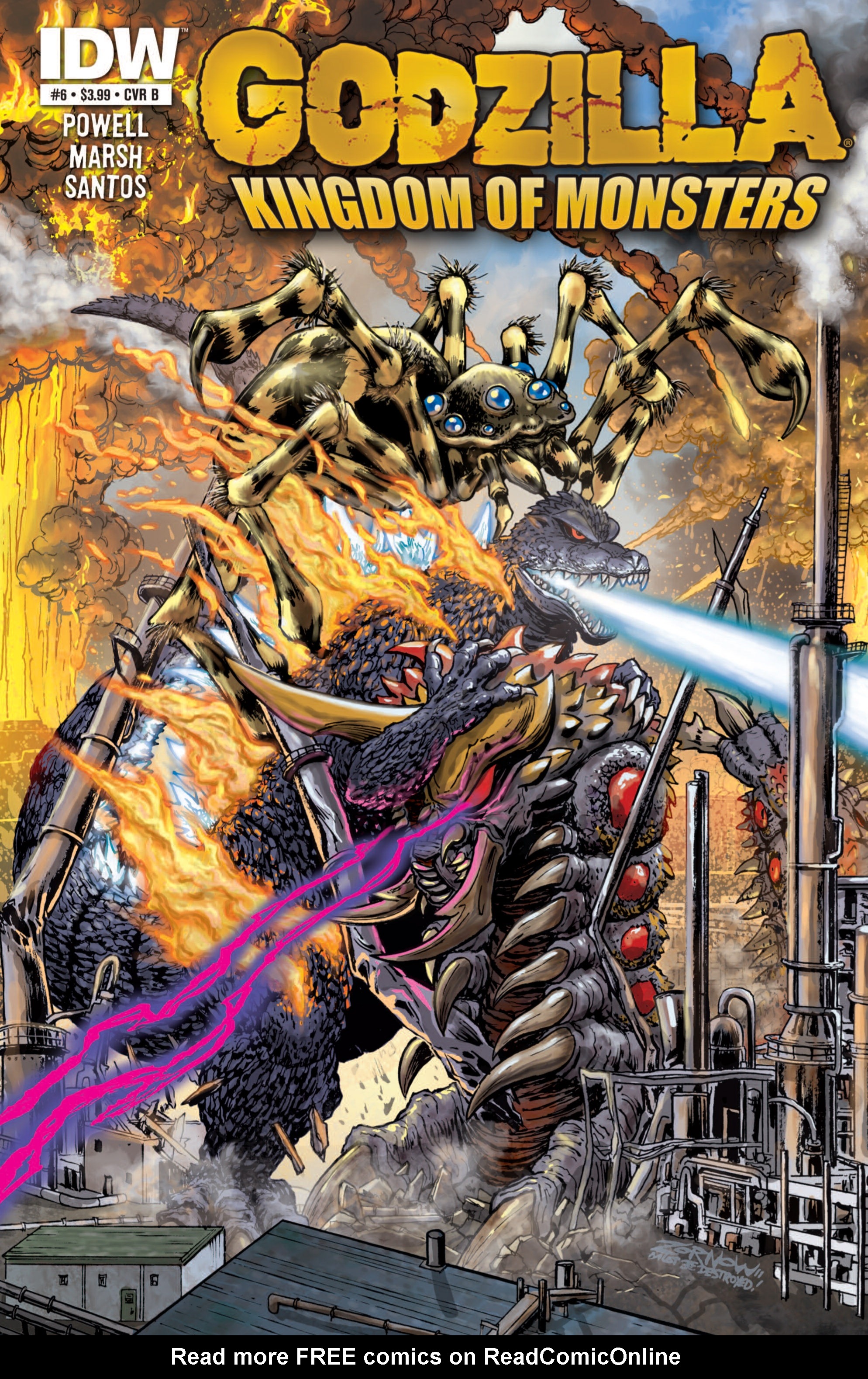 Read online Godzilla: Kingdom of Monsters comic -  Issue #6 - 2