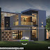 2667 sq-ft 4 bedroom box model contemporary architecture