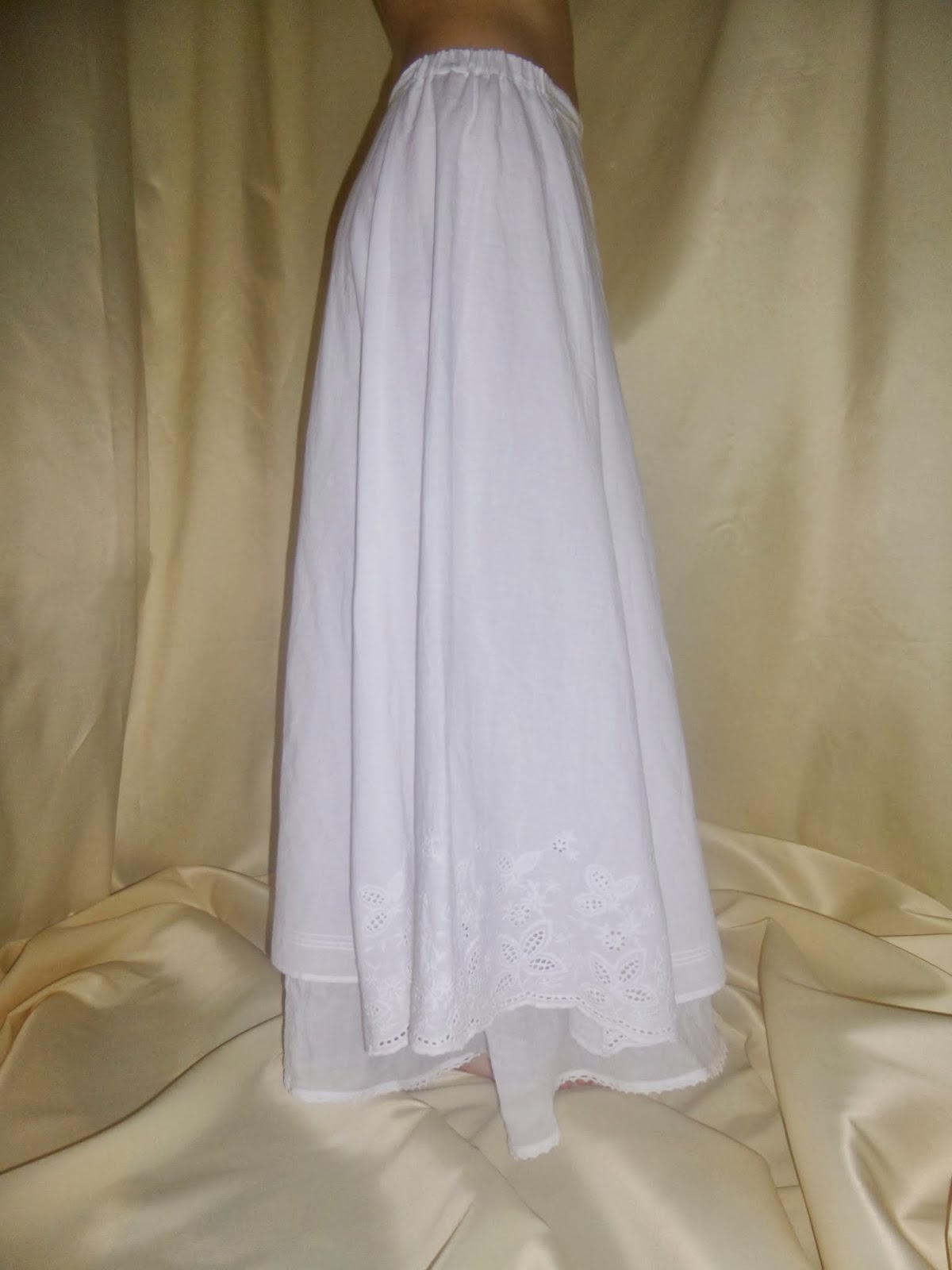 Связующие нити: Бохо-юбка "Вдохновение!" хлопок и лен