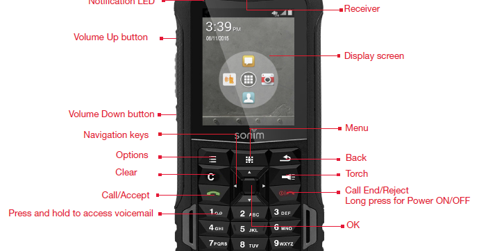 Sonim XP5 Manual PDF Download (English) and FAQ Guide for ATT - Manual