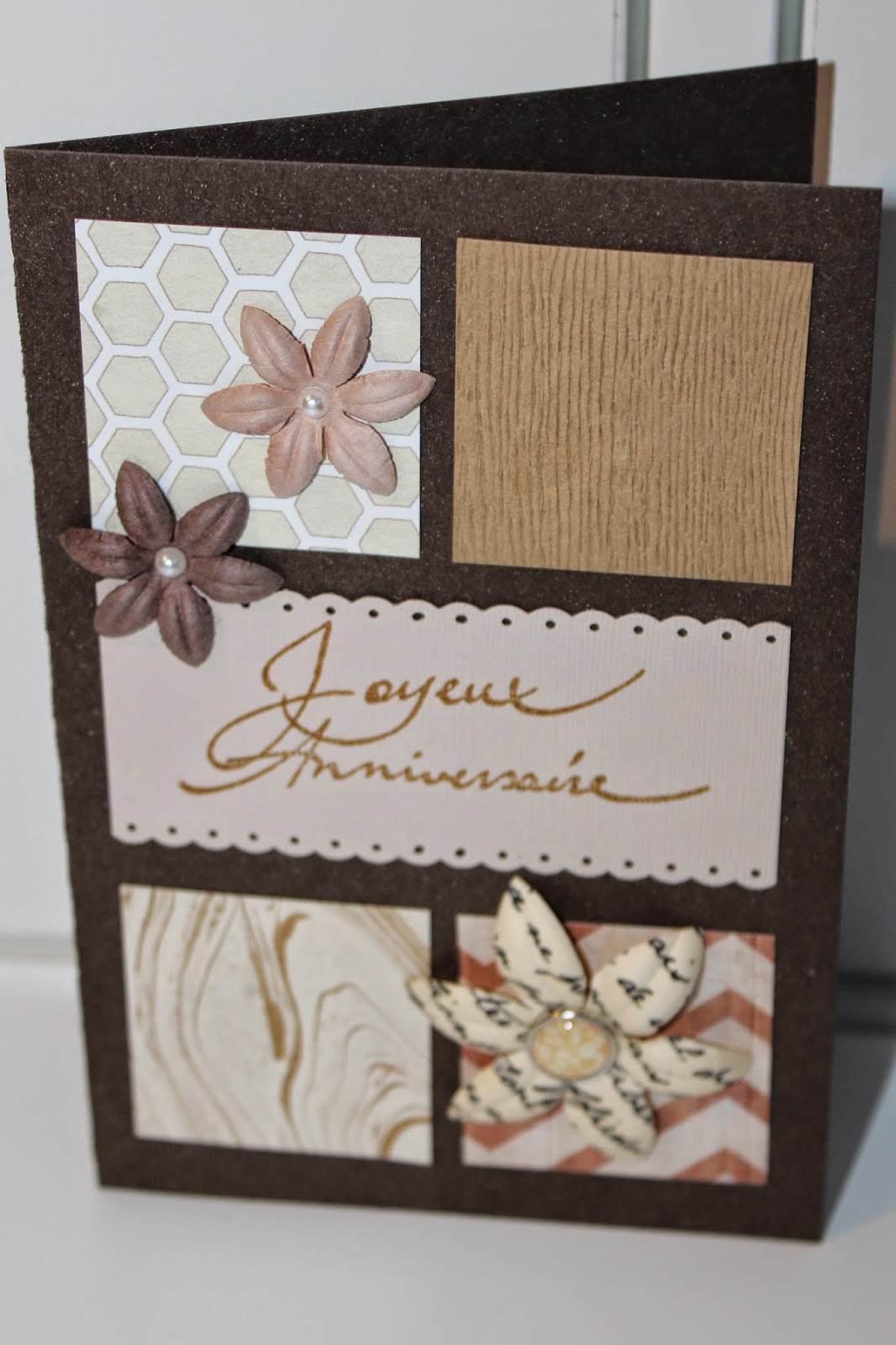 Cartes Scrap Anniversaire
