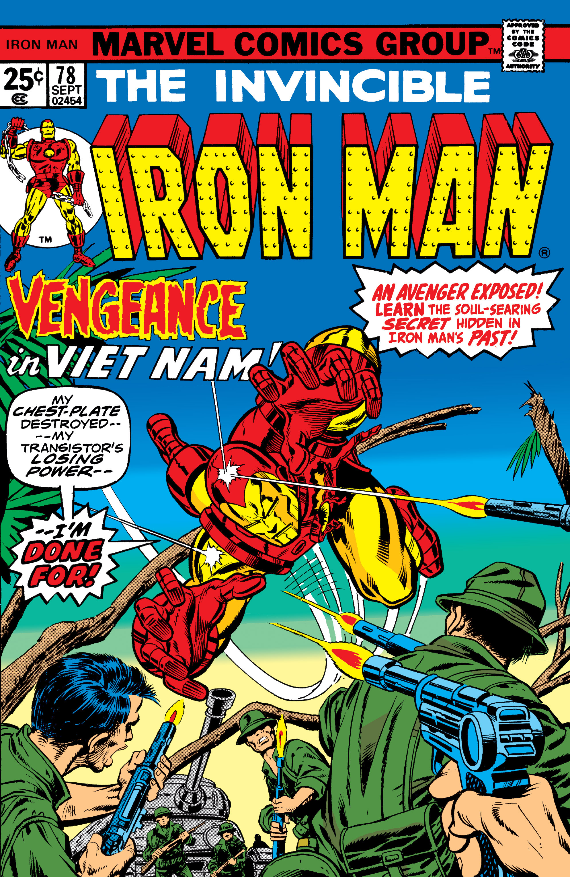 Read online Iron Man (1968) comic -  Issue #78 - 1