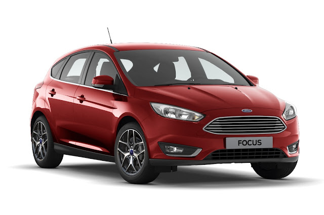 Ford Focus 2017 Vermelho Toscano