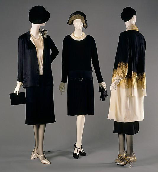 chanel flapper dress
