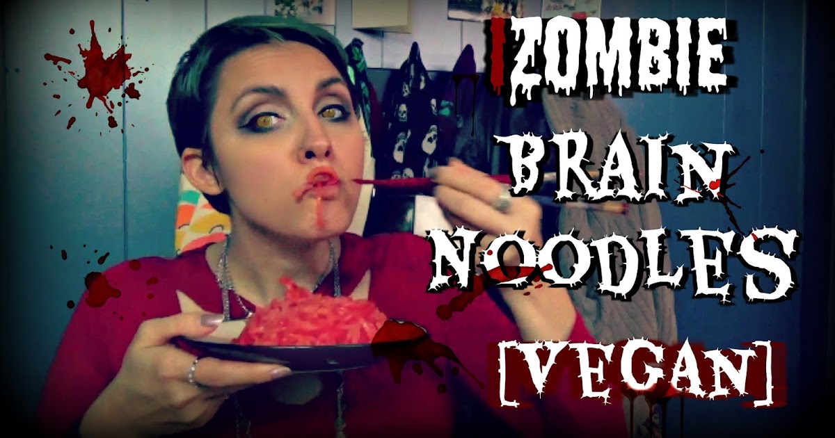 Runic Rigel How To iZombie Edible Brain Noodles Recipe