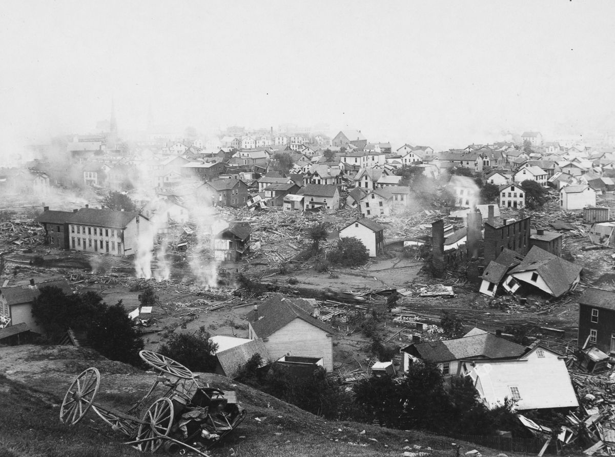 The Johnstown Flood 27 Rare Photographs of the Great Flood of 1889