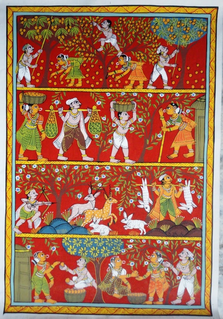 CHERIYAL SCROLL PAINTINGS