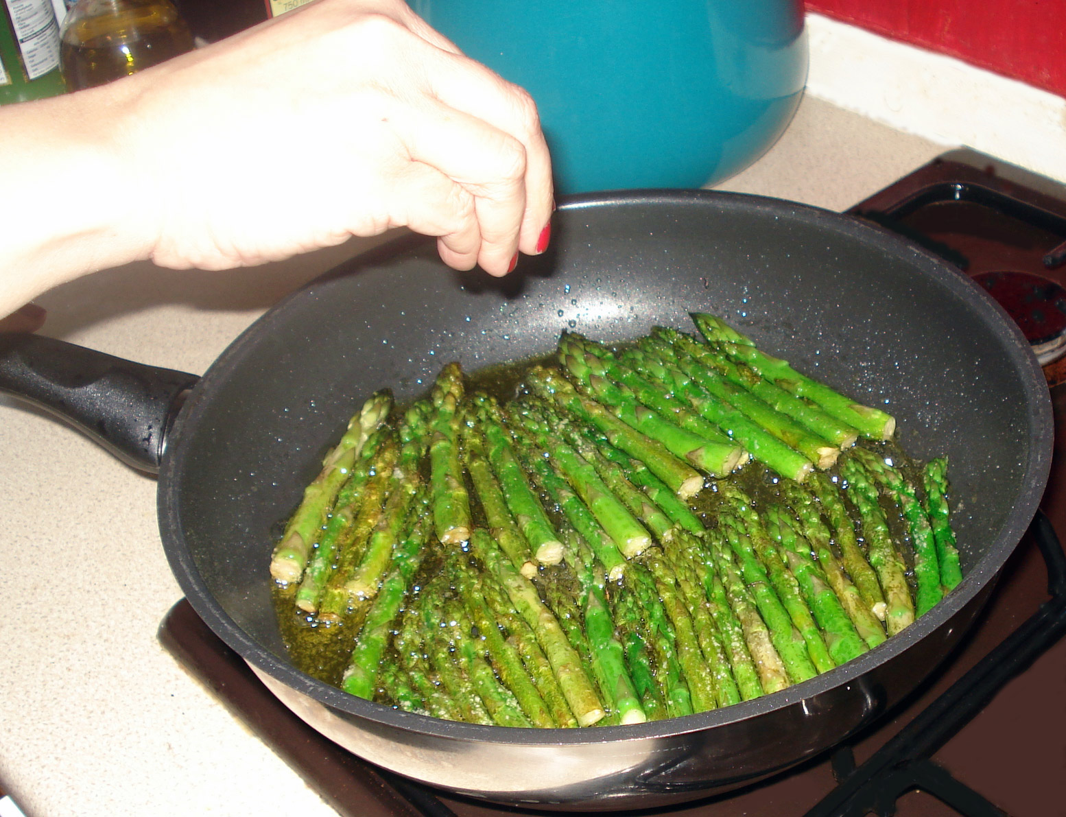 Grilled Asparagus Homemade Tapas