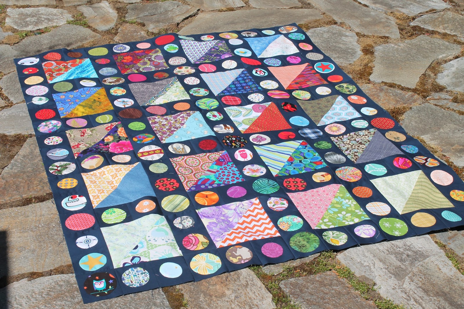 Quilting is more fun than Housework... Quilty 365 Finished Flimsy OMG