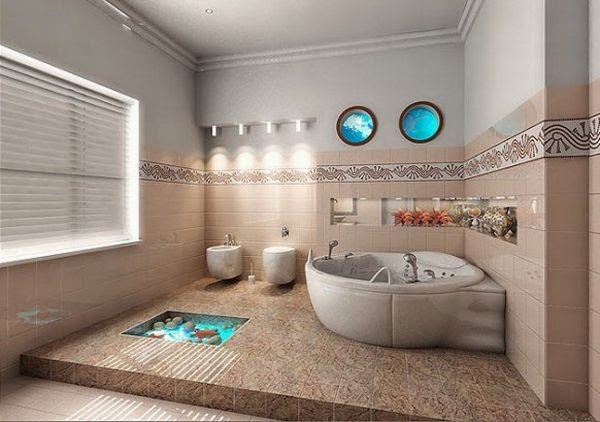 Bathroom design ideas-relax zone home