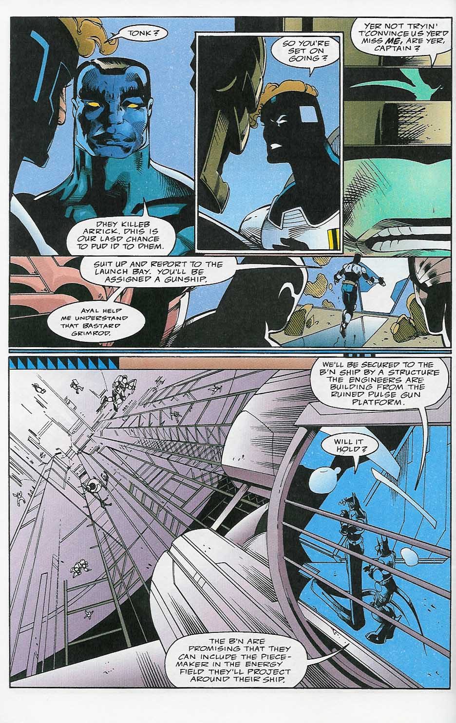 Read online Alien Legion: On the Edge comic -  Issue #2 - 37