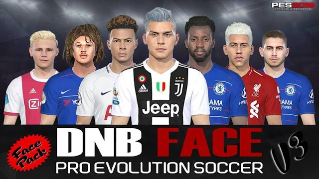 New Face Pack V3 Pes 2018 Patch Pes New Patch Pro Evolution Soccer