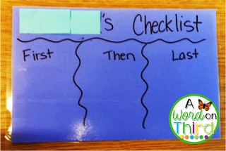 A Great Way To Give Additional Support To Students For Multi-Step Tasks - A Word On Third