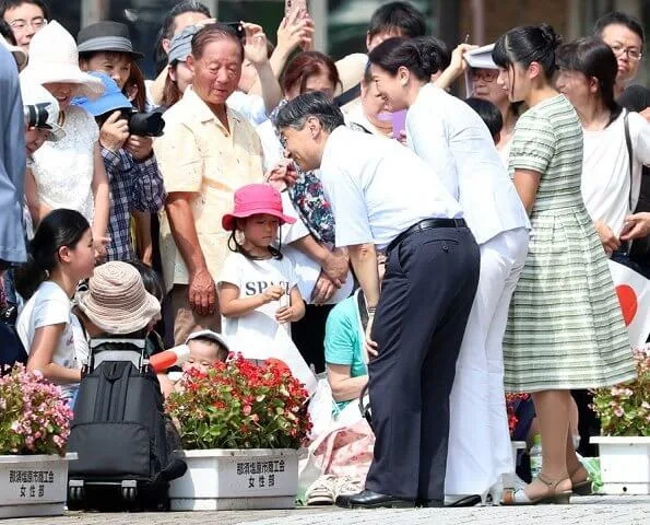 Emperor Naruhito, Empress Masako and Princess Aiko traveled on summer holiday at the Nasu Imperial Villa