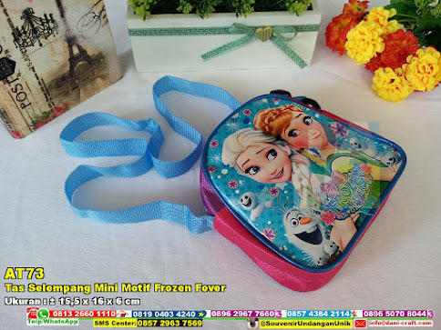 Tas Selempang Mini Motif Frozen Fever