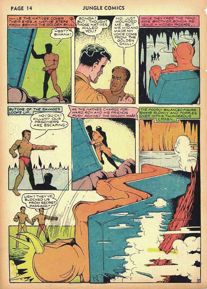 Read online Jungle Comics comic -  Issue #24 - 16
