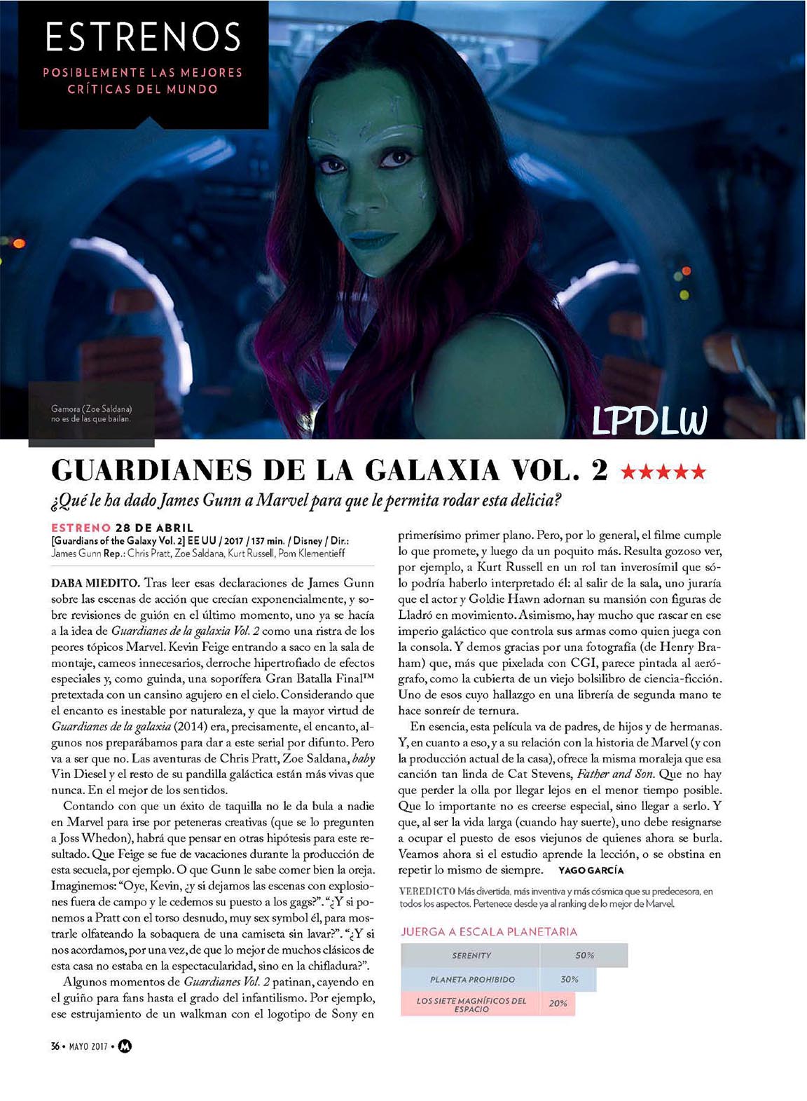 Revistas Cinemanía (España) - Enero/mayo 2017 - pdf - Cine