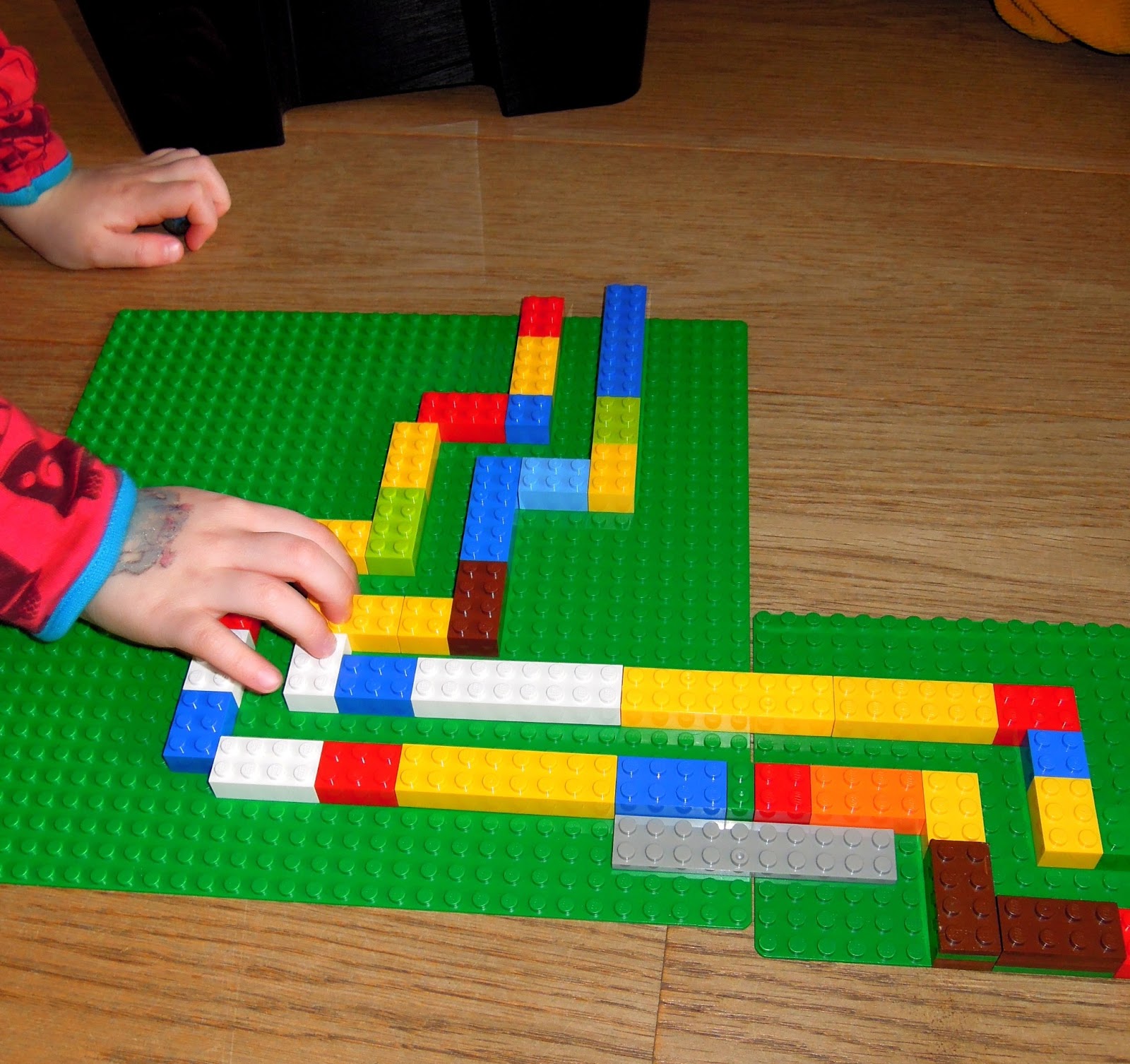 Sew now we are four. Adventure Wonderland and Lego Marble Mazes
