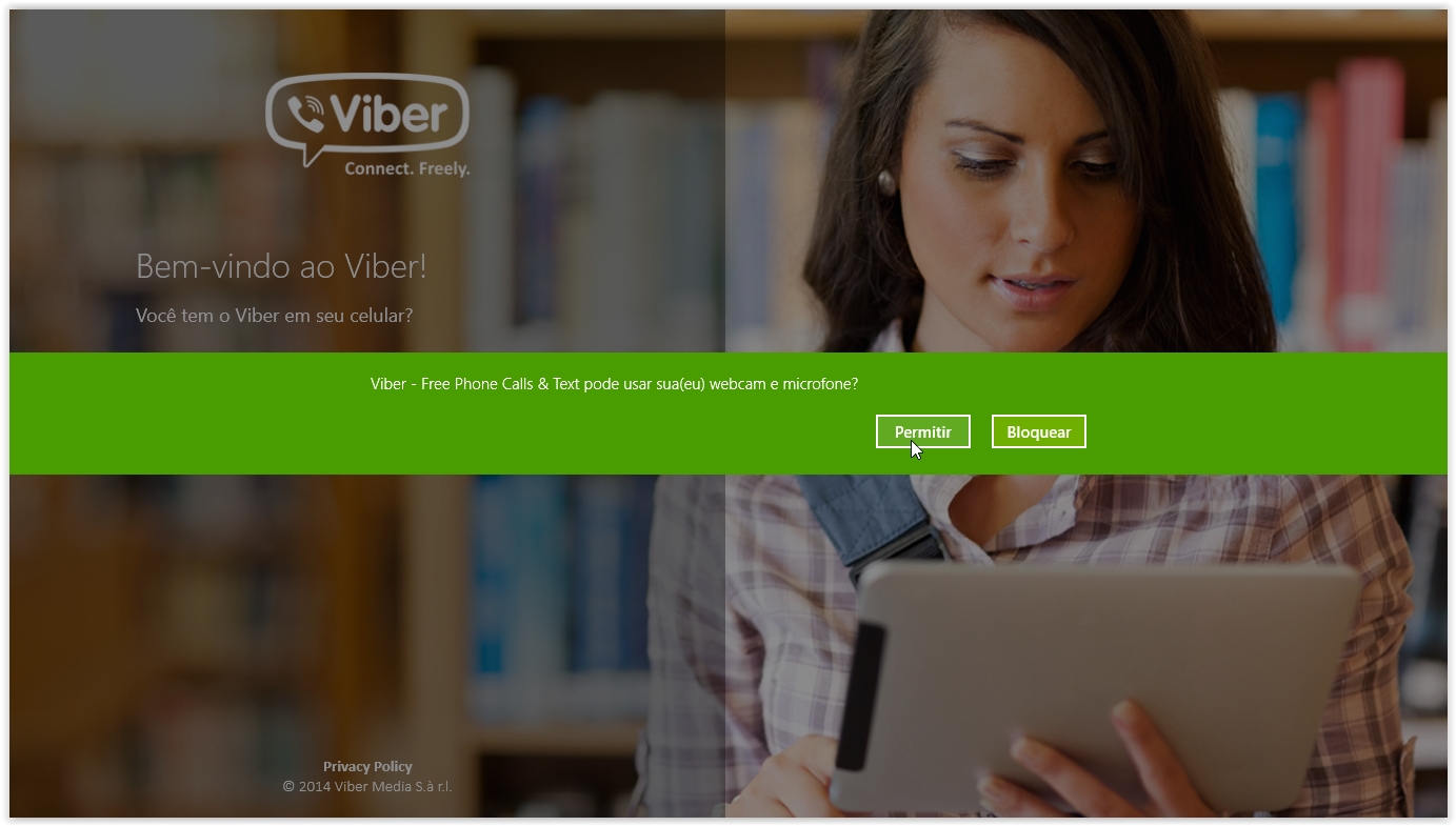 Tutorial de instalação do Viber no computador Windows 8/8.1