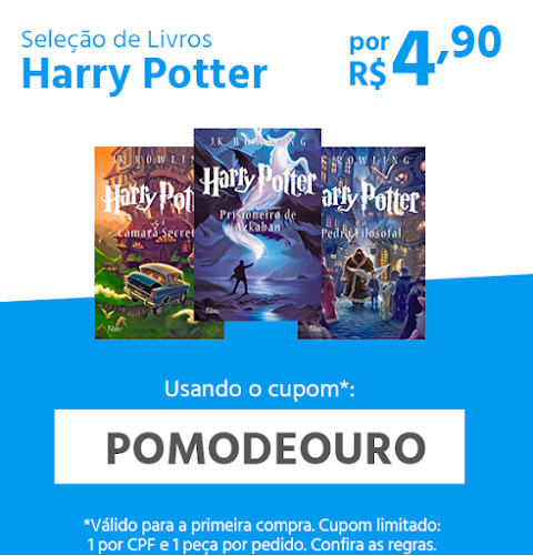 Promoção de Livros da Saga Harry Potter [Submarino]