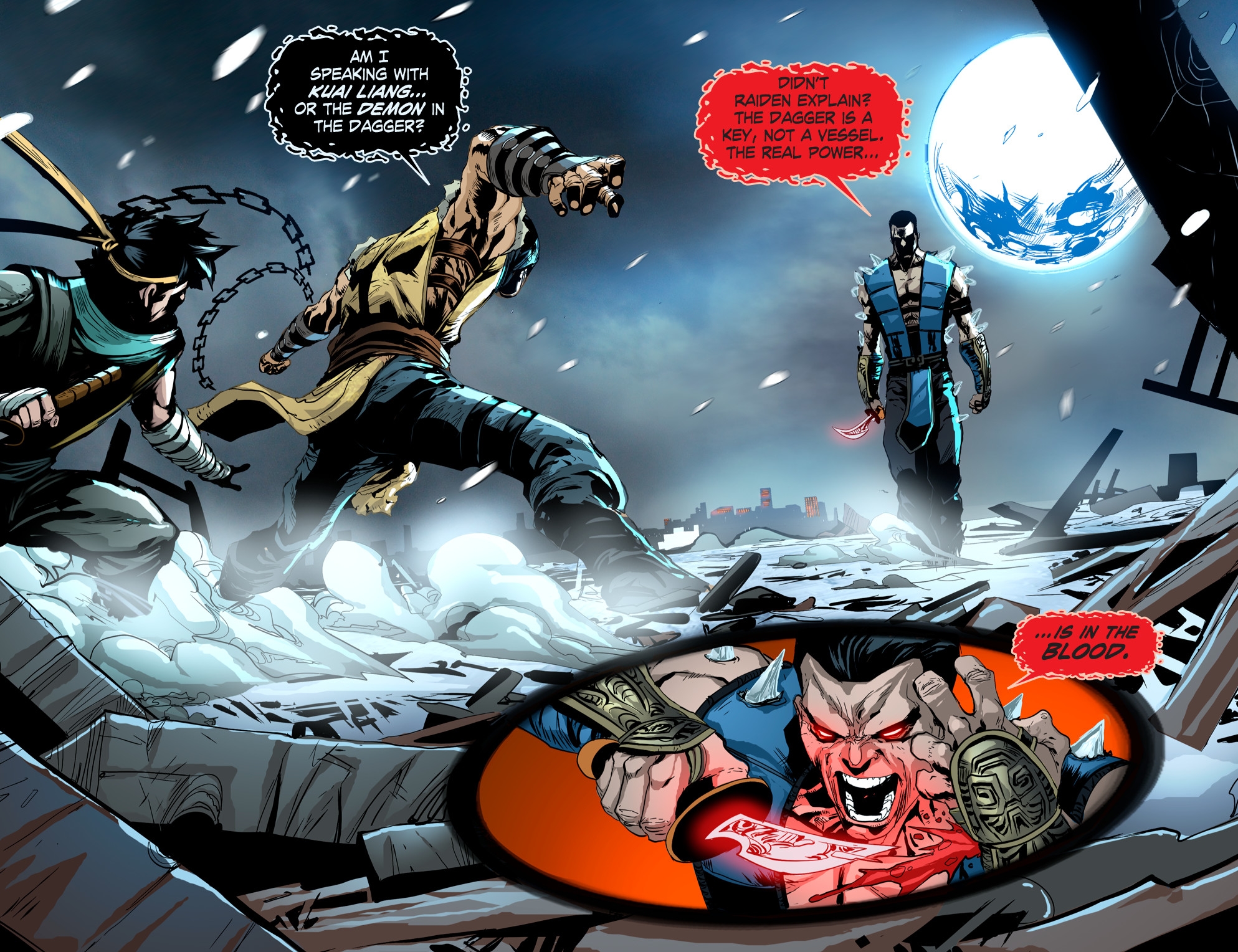 Read online Mortal Kombat X [I] comic -  Issue #14 - 4