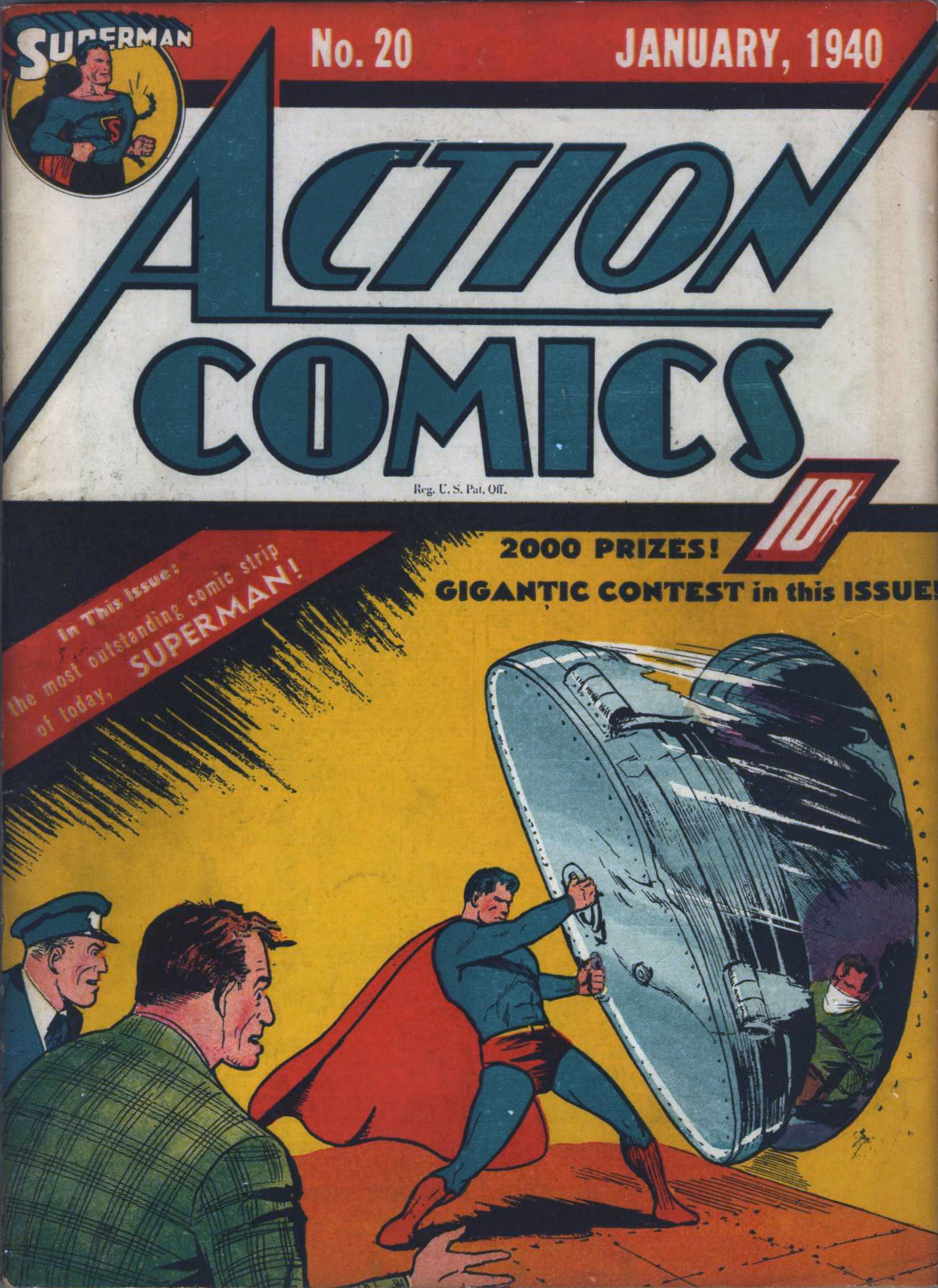 Read online Action Comics (1938) comic -  Issue #20 - 2