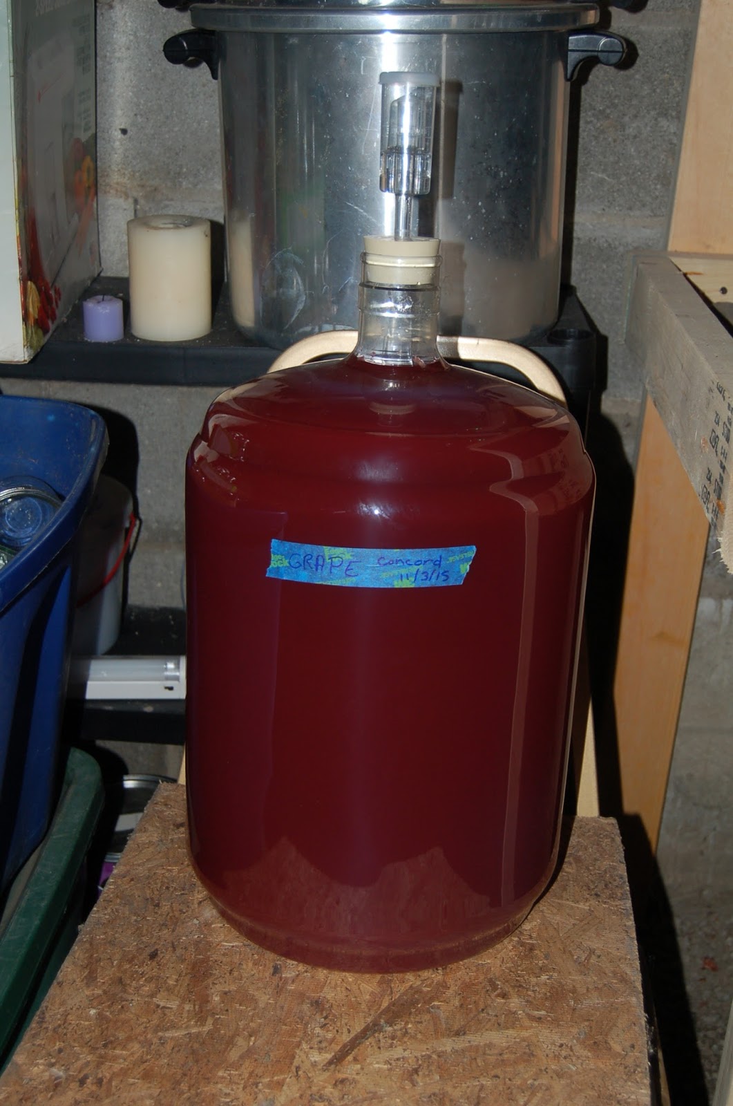Our Little Backyard Farm Making Homemade Concord Grape Wine