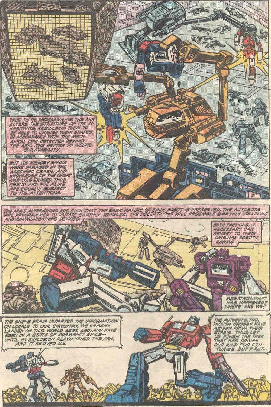 Read online The Transformers (1984) comic -  Issue #1 - 13
