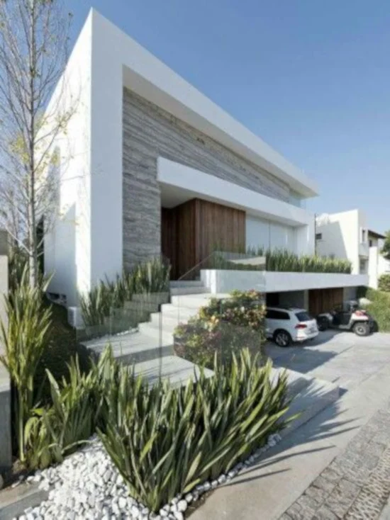 desain rumah minimalis inspiratif dengan atap datar