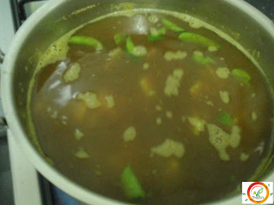 Preethi's Vegetable Plate: Turnip Sambar